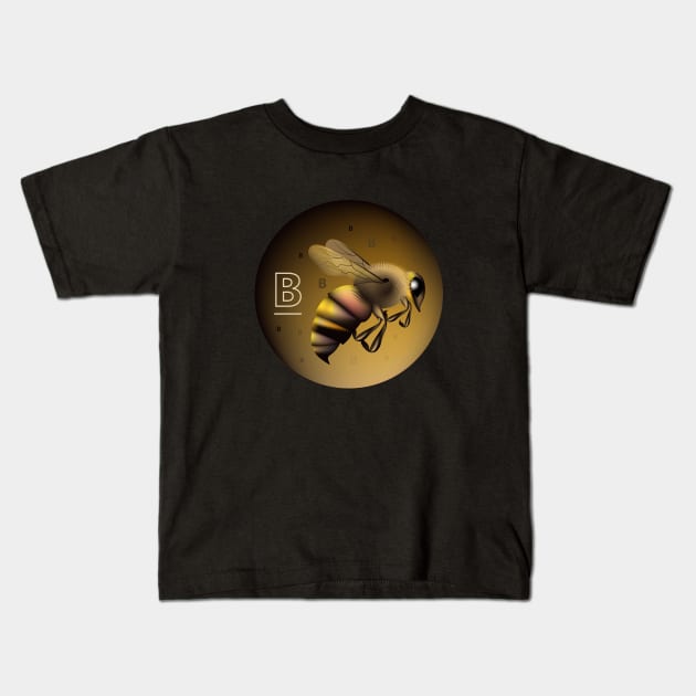 Bee Kids T-Shirt by GSD64